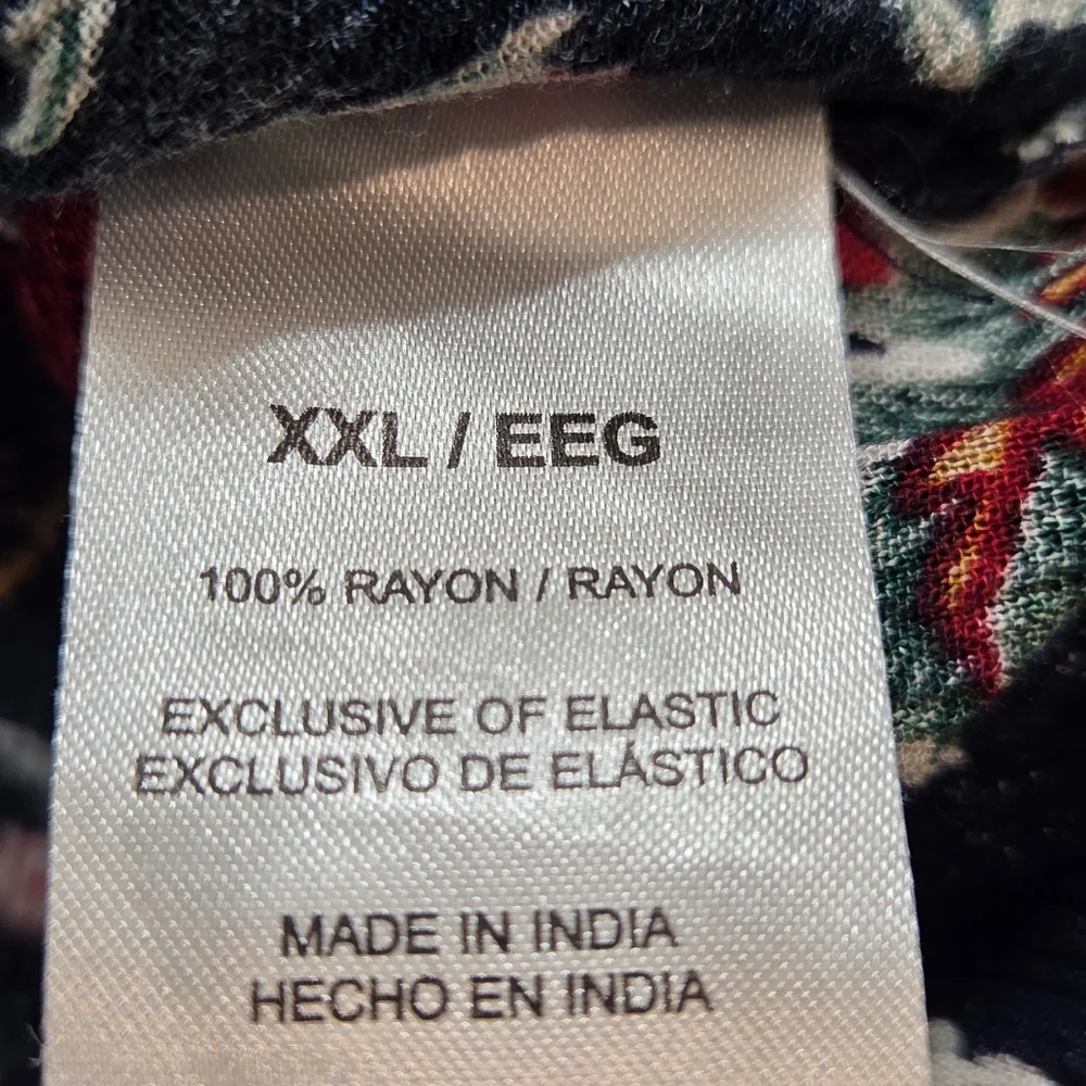 Bila Dress Womens XXL Maxi Boho Handkerchief Hem Floral Western Cottage Peasant - Picture 9 of 10